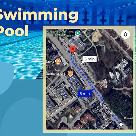 Eu- Jelitkowska 11, 200m Od Morza Apartamento *